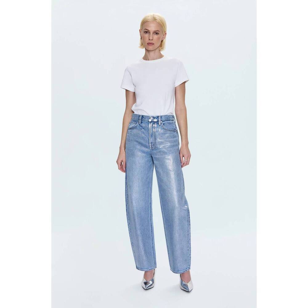 NEW PISTOLA wes high rise barrel jeans in spellbound